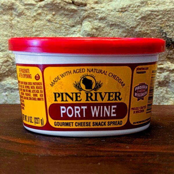 Port Wine Gourmet Cheese Spread (8 oz.) - Pine River