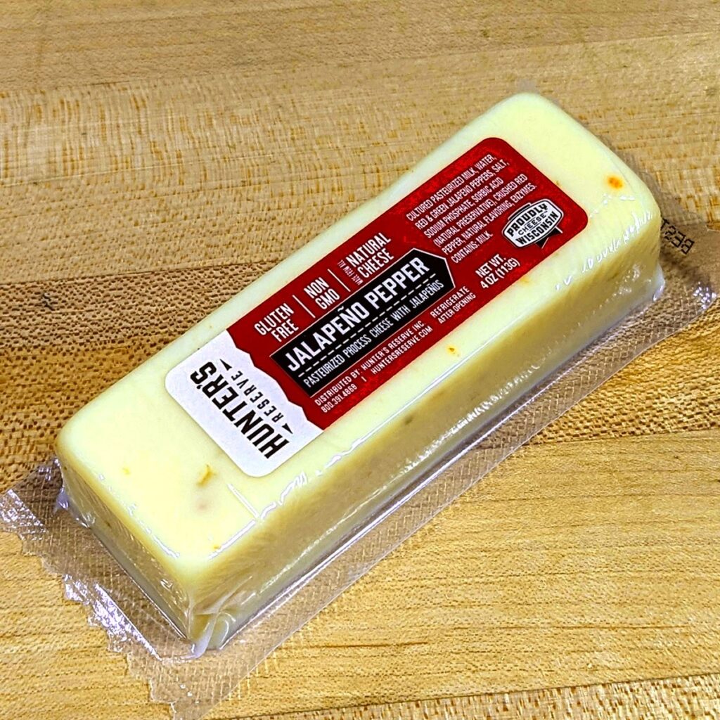Jalapeño Pepper Cheese Bar (4 oz.) - Hunter's Reserve