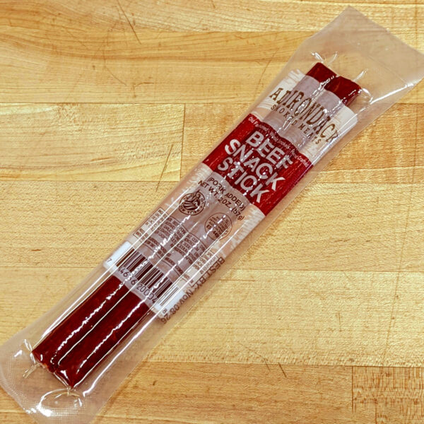 A 2-pack of beef sticks.