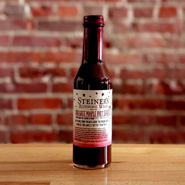 8Degree Maple Hot Sauce (8 oz.) - Steiner's Running Wild Copy