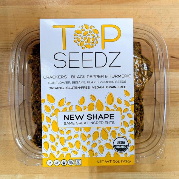 Top Seedz Black Pepper & Turmeric Crackers (5 oz.)