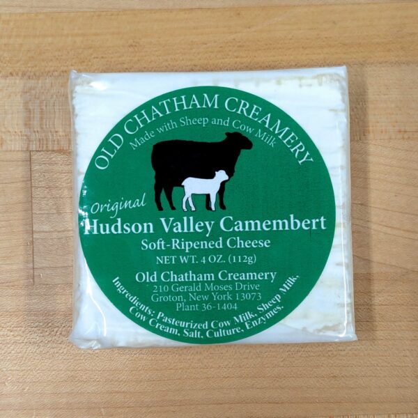A block of Original Hudson Valley Camembert.