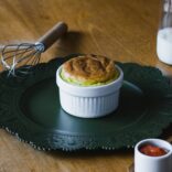 Cheese souffle.