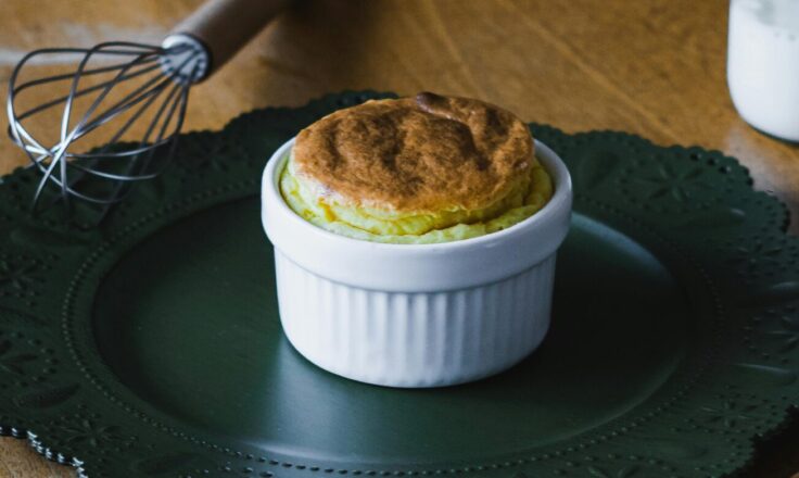 Cheese souffle.