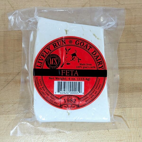 Feta (4 oz.) - Lively Run Dairy